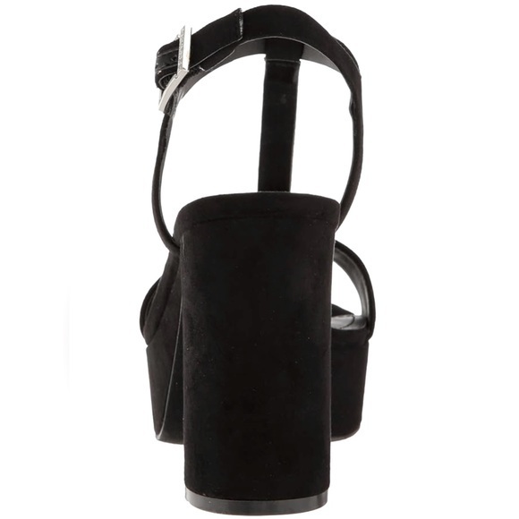 Charles By Charles David‎ Miller Women Open Toe Sandals black suede 9.5M (1647) - Picture 4 of 10